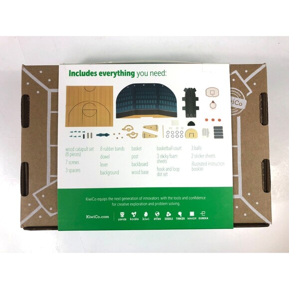 KiwiCo Basketball Catapult STEM Kit - Build & Learn Physics & Projectile Motion - Picture 4 of 6